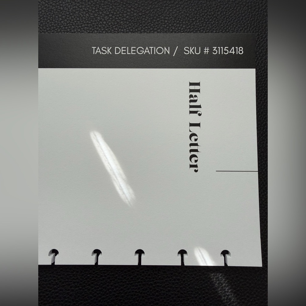 Cloth & Paper Insert